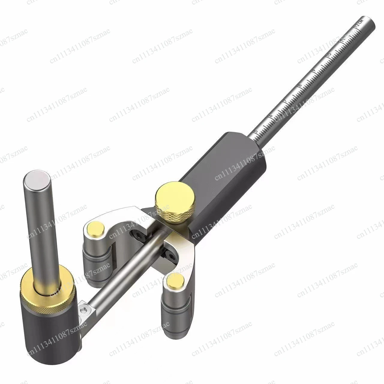 Woodworking arc straight line dual-purpose scriber, parallel arc scribing tool, multi-functional scribing tool