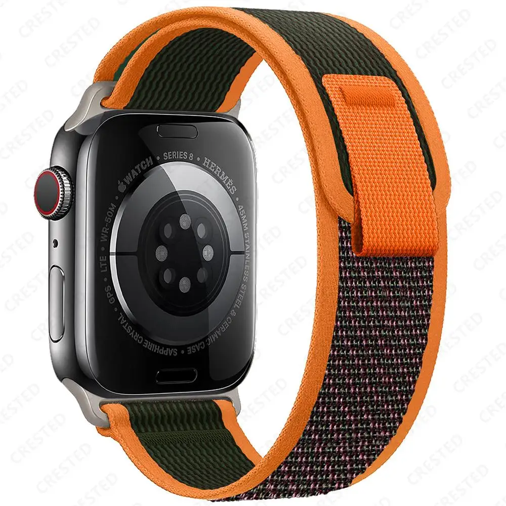 Trail Loop Strap für Apple Watch Ultra 3 2 Band 49 mm 46 mm 44 mm 45 mm 40 mm 41 mm 42 mm Correa Armband iWatch Serie 11 10 SE 9 8 7