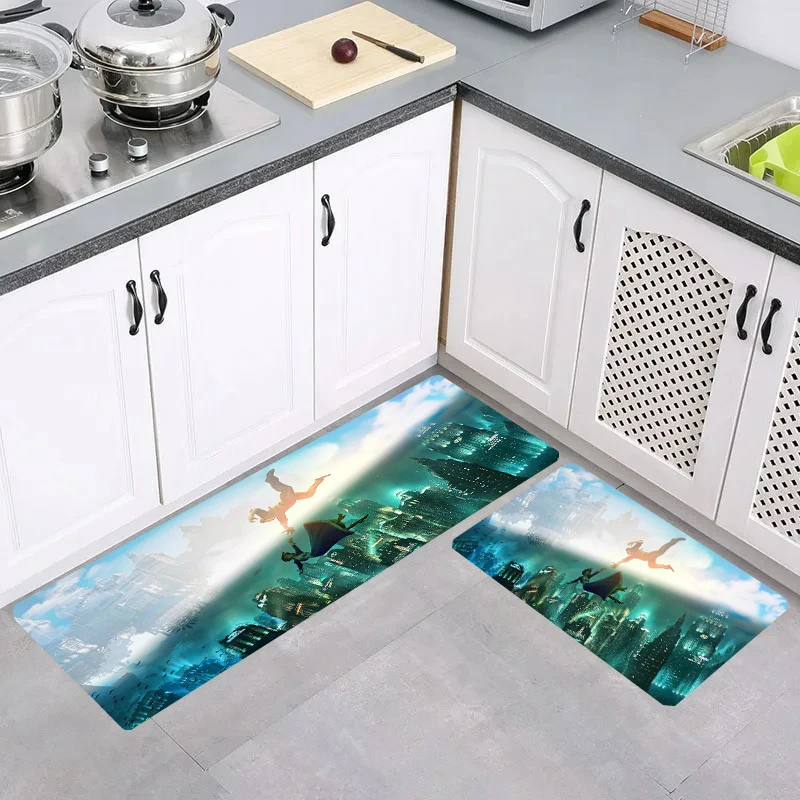 Rugs Game B-BioshockS Foot Mat Carpet Entrance of House Living Room Home Balcony Kitchen Rug Carpets Doormat Door Mats Bathroom