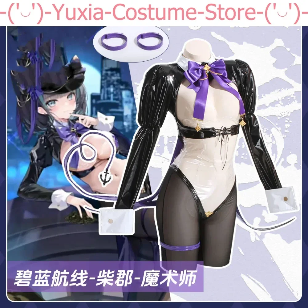 Azur Lane Cheshire Bunny Girl Cosplay Costume Cos Game Anime Party Uniform Hallowen Play Role Clothes Clothing