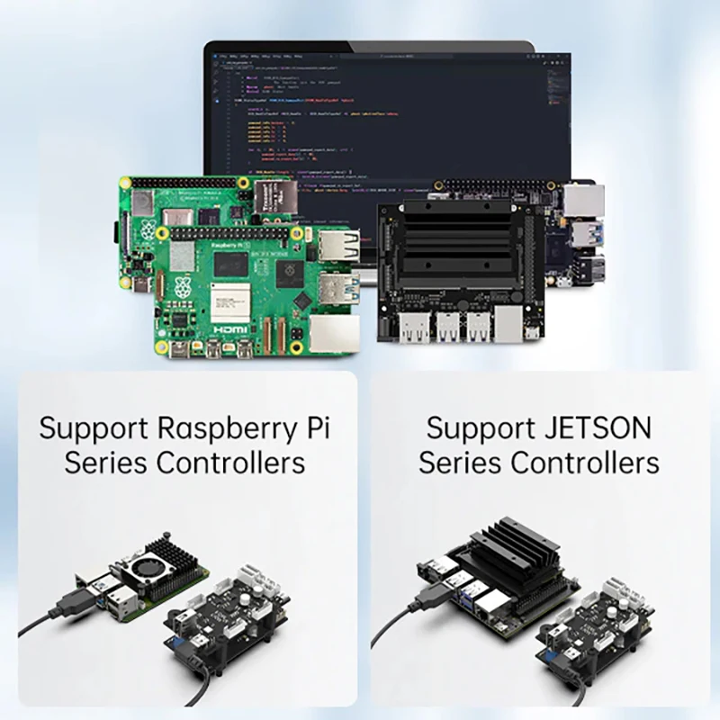 ROS Control Board STM32 4 Channel Servo and 4 Channel Motor Drive Mini Expansion For Raspberry Pi Programmable Robot Car Robot