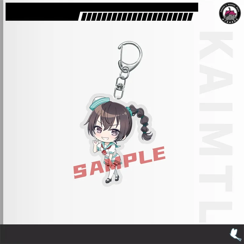 Alya Sometimes Hides Her Feelings in Russian 6CM Cartoon Figure Acrylic KeyChain Transparent Pendant Backpack Ornament Gift