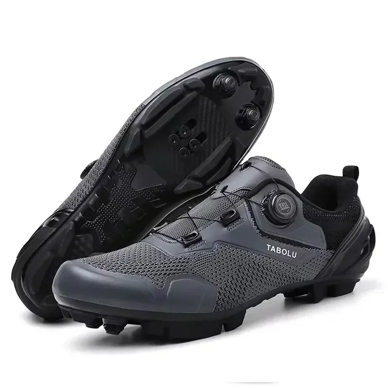 ACKOOR MTB Cycling Shoes Men Large Size New SPD Cleat Self-Locking Racing Road Bike Shoes Women Flat Ultralight Bicycle Sneakers