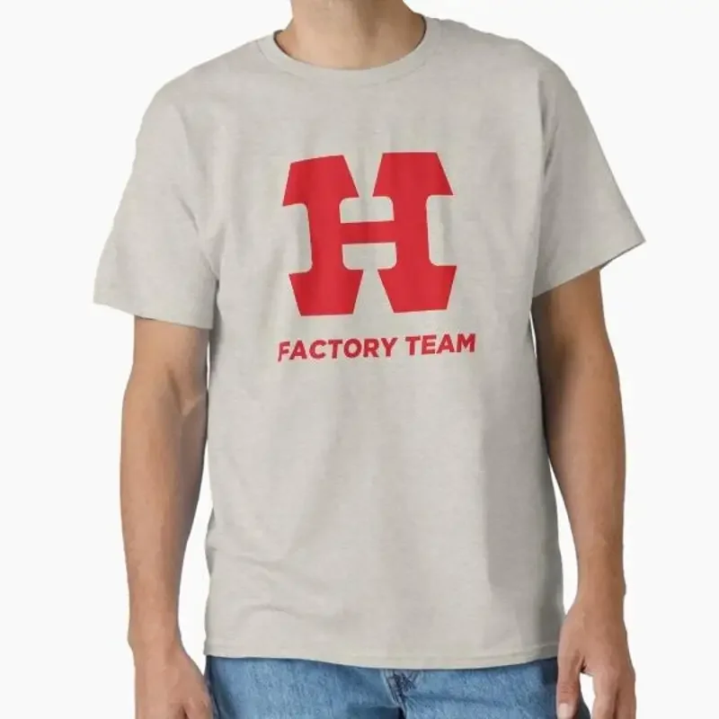 H FACTORY TEAM HUTCH BMX old school replica T shirt Made in US AUS Size S 2XL