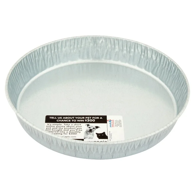 ถาดสุนัขชุบสังกะสีแบร์กัน