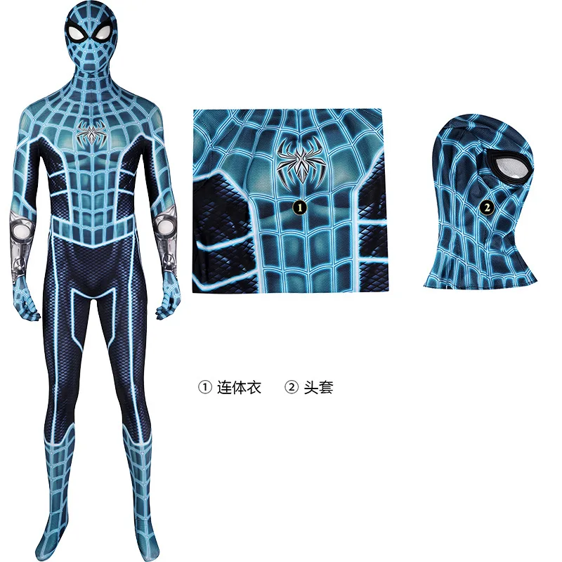 Hot Toys Marvel Spider Man: Source of Fear Battle Suit Same Game Tight Clothing Party Role Playing Suit