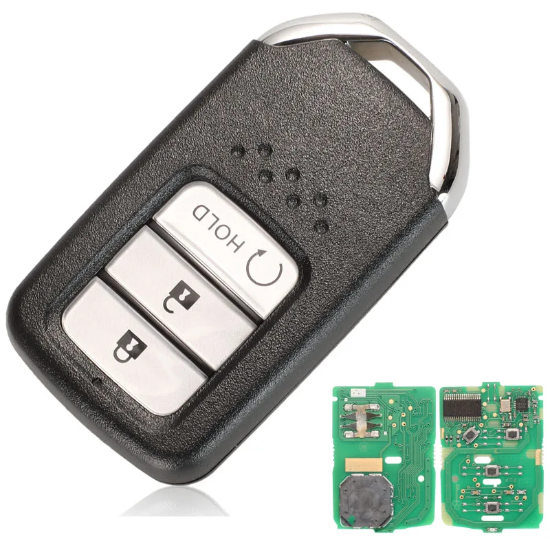 jingyuqin 2/3/4 B 434MHZ Smart Car Key For Honda 72147-T5A-G01 For Honda Fit City Jazz XRV Venzel HRV Car Remote Control