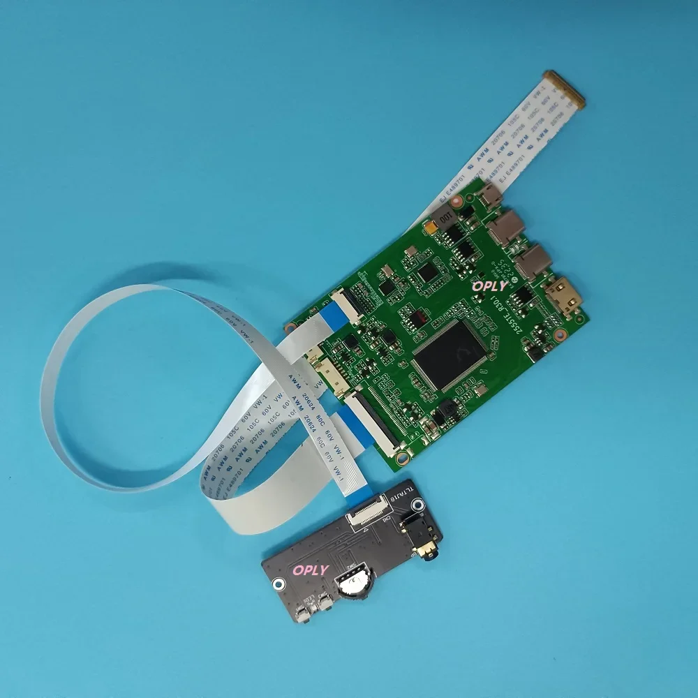 EDP 2K for LM156LF9L01 LM156LF9L02 LM156LFBL01 1920X1080 LCD Panel LED Mini HDMI-compatible Type-c  Controller board Micro USB