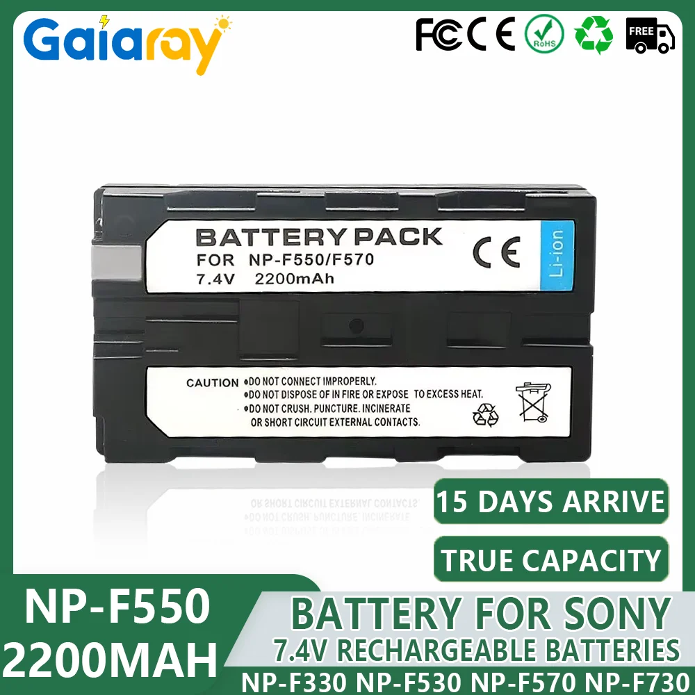 1-4Pcs NP-F550 Np F… - image