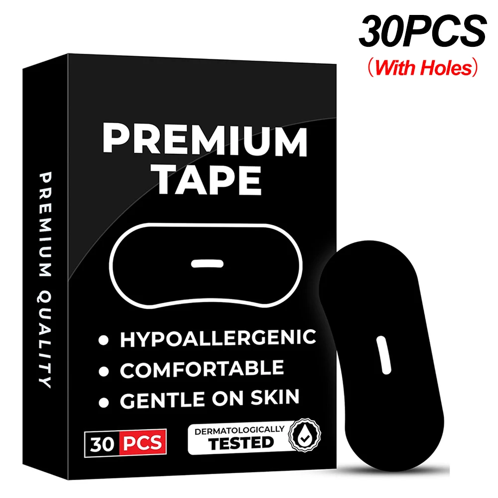 30/60 Stuks Mond Tape Slapen Houden Mond Sluiten Voorkomen Snurken Zachte Slaap Strip Voor Home Reizen Mond tape Mond Tape