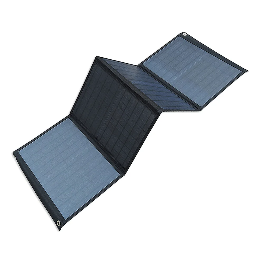 

40W 18V RV Solar Panel Fast Charging High Efficiency Durable Weatherproof Foldable Outdoor