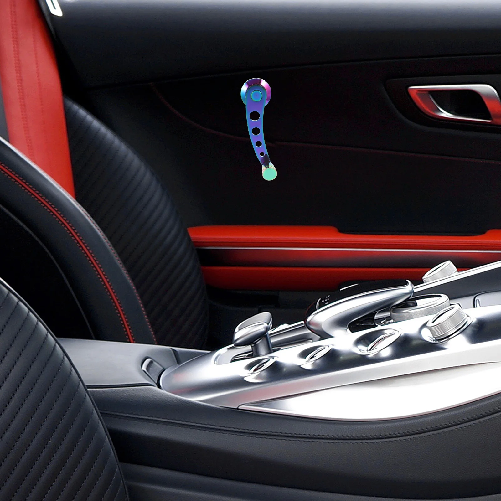 

2 шт. автомобильная оконная рукоятка, металлическая ручная оконная стойка для грузовиков, универсальные сменные аксессуары для салона автомобиля