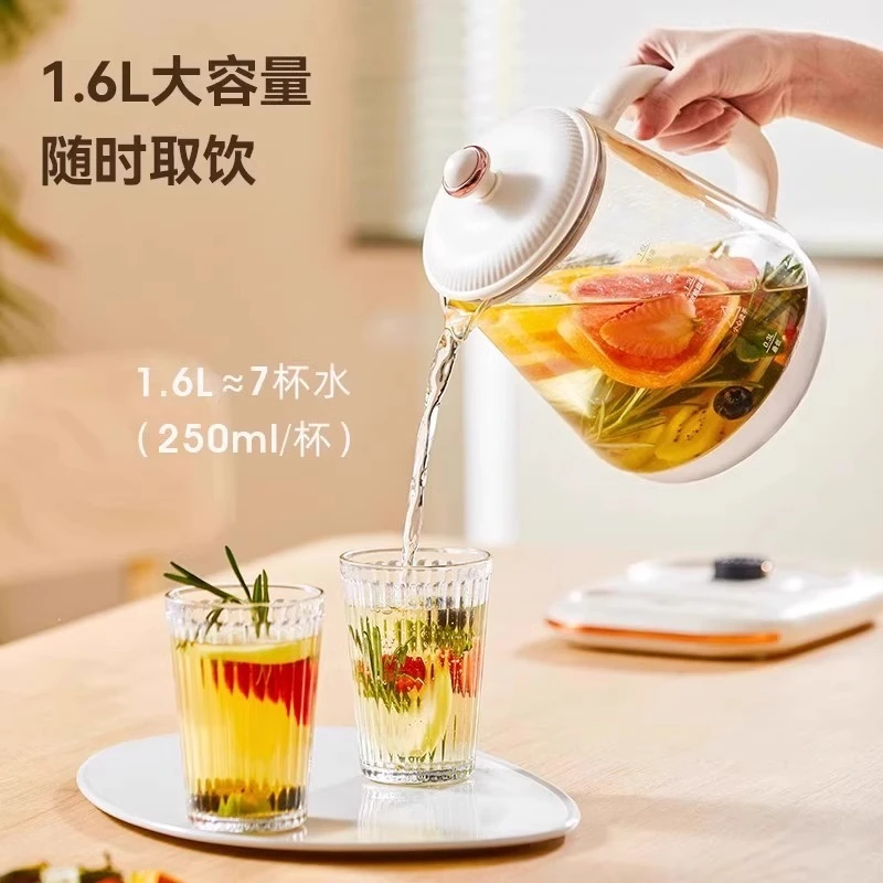 110V Electric Teapot - Multi-Function Automatic Tea Maker with Temperature Control, Home Use Health Kettle