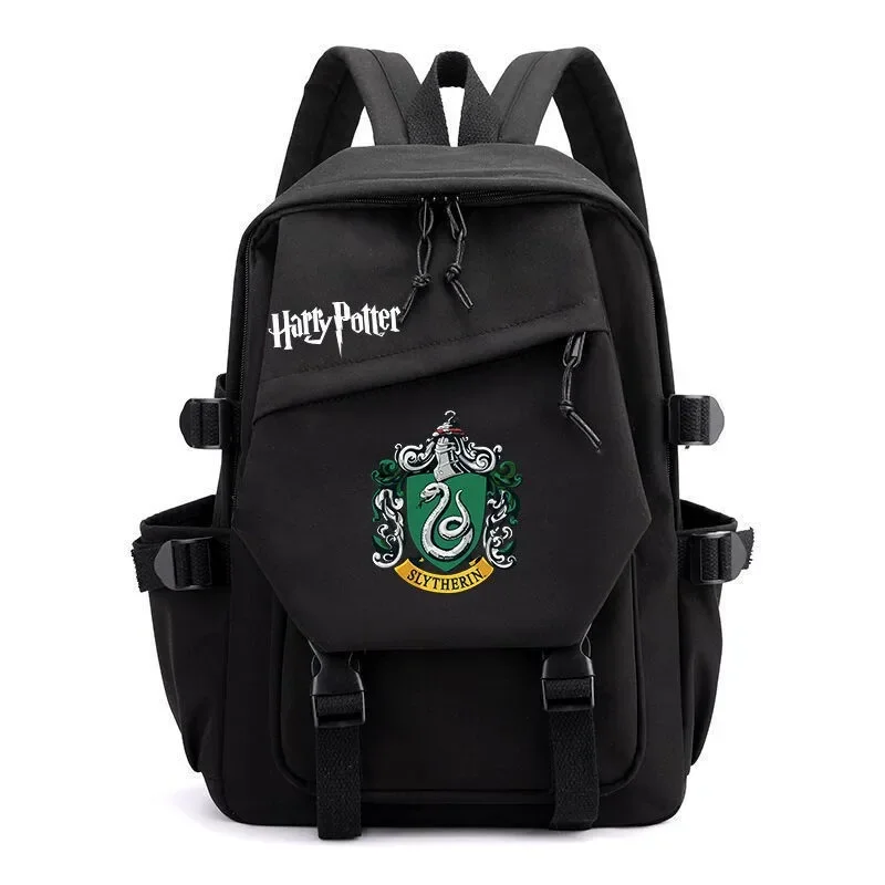 Harried Backpack Hogwarts Gryffindor School Badge Printed Potters Bag Student Male and Female Large Capacity Travel Bags Gift