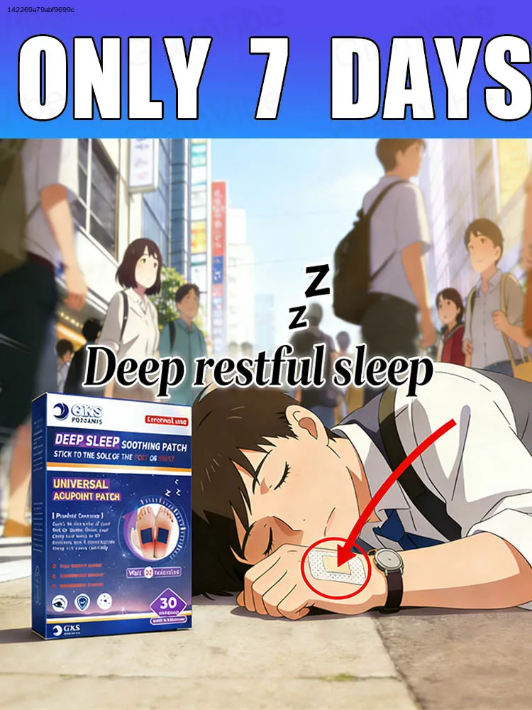 

Drug-Free Deep Sleep: Stick It On, Drift Off Naturally