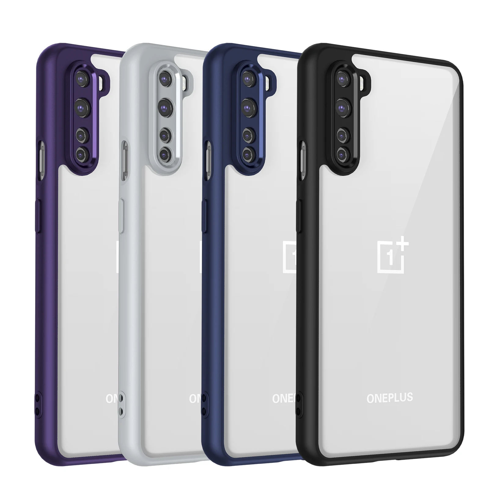 Oneplus Nord AC2001 AC2003 Hülle, stoßfeste Silikon-Stoßstange, Luftpolster, klare, matte Rückseite, harte Handyhülle für One Plus Nord – Detail 25