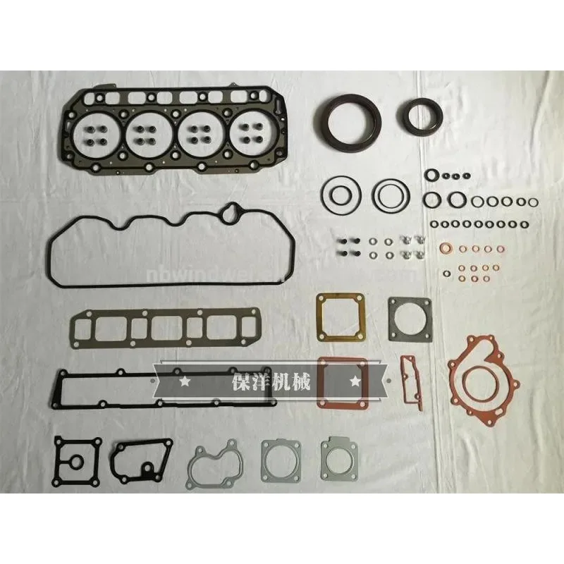 

Yangma 4TNV106 4TNE106 S4D106 cylinder Diesel Engine Full Gasket Kit Overhaul Rebuild Kit For tractor excavators123907 01350