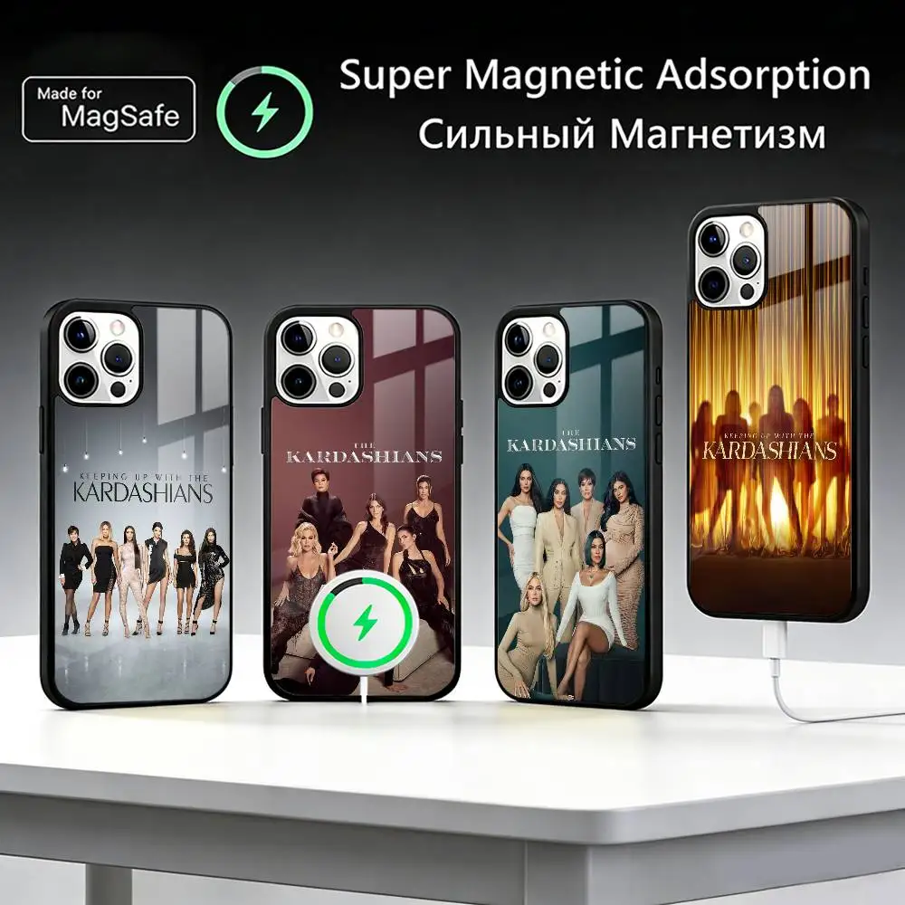 Keeping Up with the K-Kardashians Phone Case For iPhone17,16,15,14,13,12,11 Plus,Pro Max For Magsafe Wireless Charging