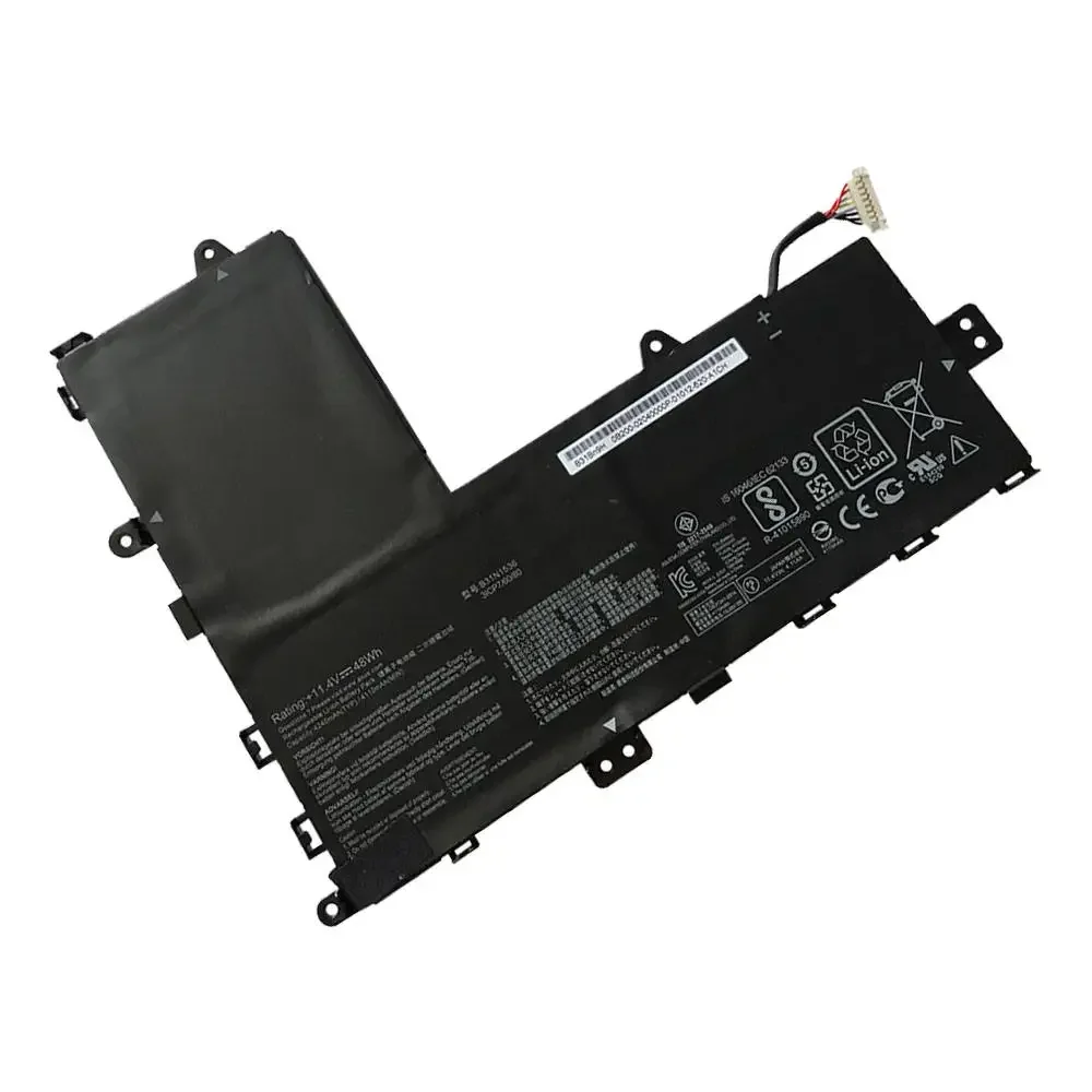 Imagem -03 - Bateria do Portátil Asus Vivobook Flip B31n1536 11.4v 48wh Tp201sa Tp201 0b20002040000 3icp7 60 80 Novo Original