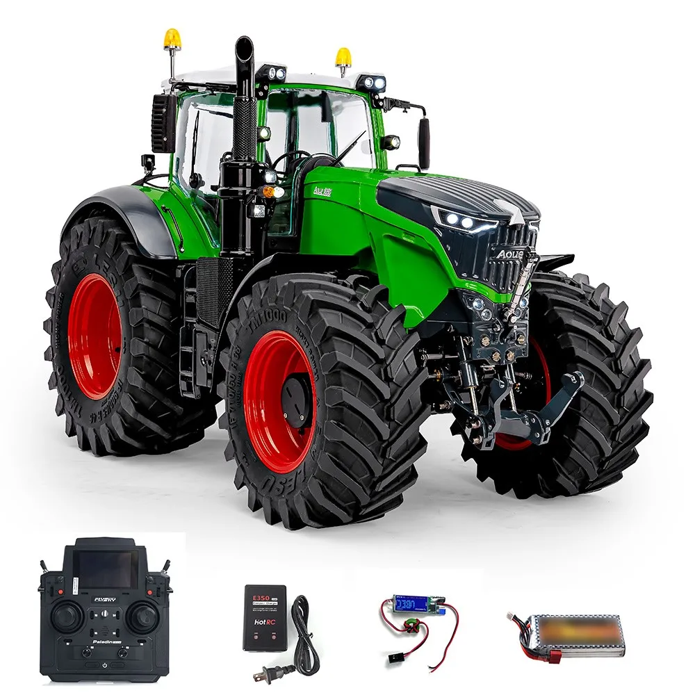 LESU 1050 RC Hydraulic Profession Classic Tractor 1/14 4X4 RTR Metal Chassis Remote Control Car Vehicle Toys Model for Adults