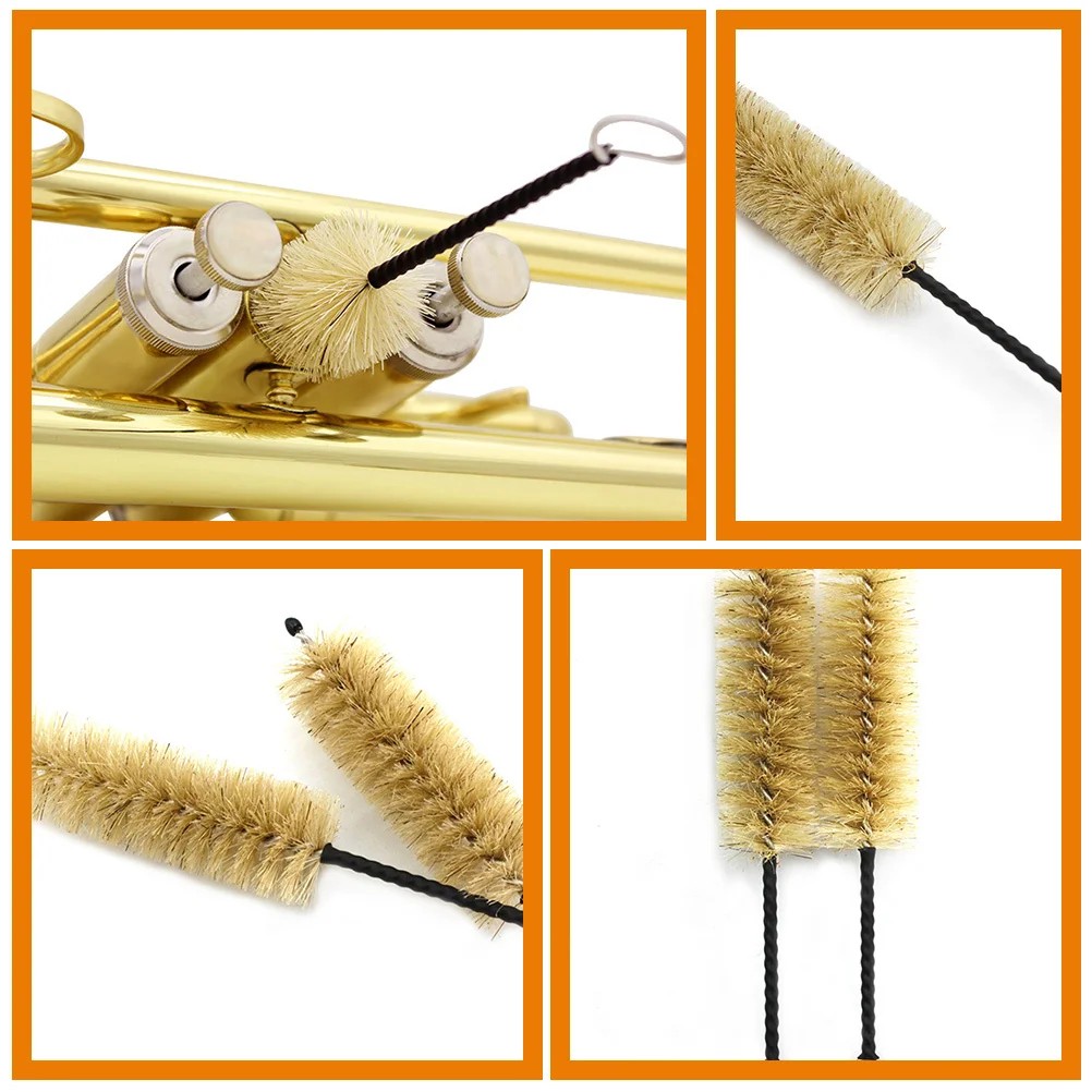 

Piston Brush Sax Cleaning Trumpet Brushes Part Saxophone Accessories Instrument for