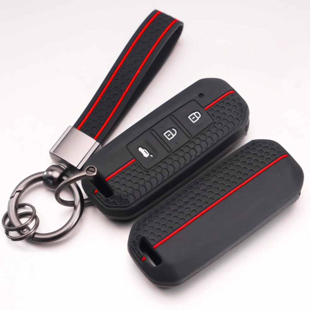 Soft Key Holder Keychain For Chevrolet Captiva Turbo Groove Blazer Enjoy Optra For Baojun 510 560 730 RS-5 Anti Scratch Flexible