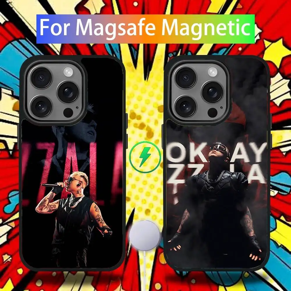 

L-Lazza Italian Rapper Phone Case For iPhone 17,16,15,14,13,12,11,Pro,Max,Plus,Mini,SE4,E Magnetic Magsafe Wireless Charging