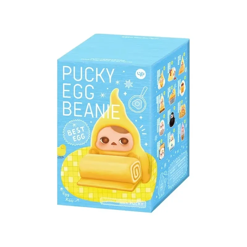 

100% Original PUCKY EGG BEANIE Series Blind Box Toys Kawaii Surprise Guess Bag Cute Doll Anime Figure Home Model for Girls Gift