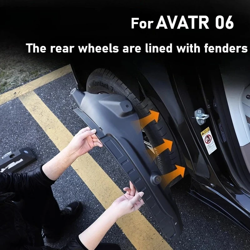 

Для AVATR 06, модификация крыла, специальная подкладка, кожа крыла, блокировка задней двери, грязь и песок, декоративные аксессуары