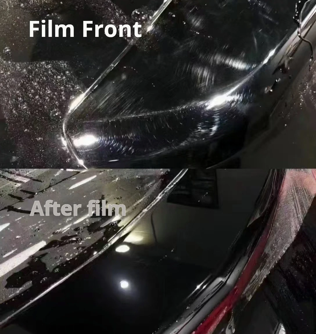 Highly Hydrophobic Transparent Self-Healing TPU PPF Body Paint Protective Film with Scratch Resistance Anti Yellowing Features