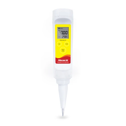 NADE PHscan30P Pocket pH Tester 1-3 points calibration pen type ph meter -1-15pH accuracy 0.01pH for soil, meat, cheese