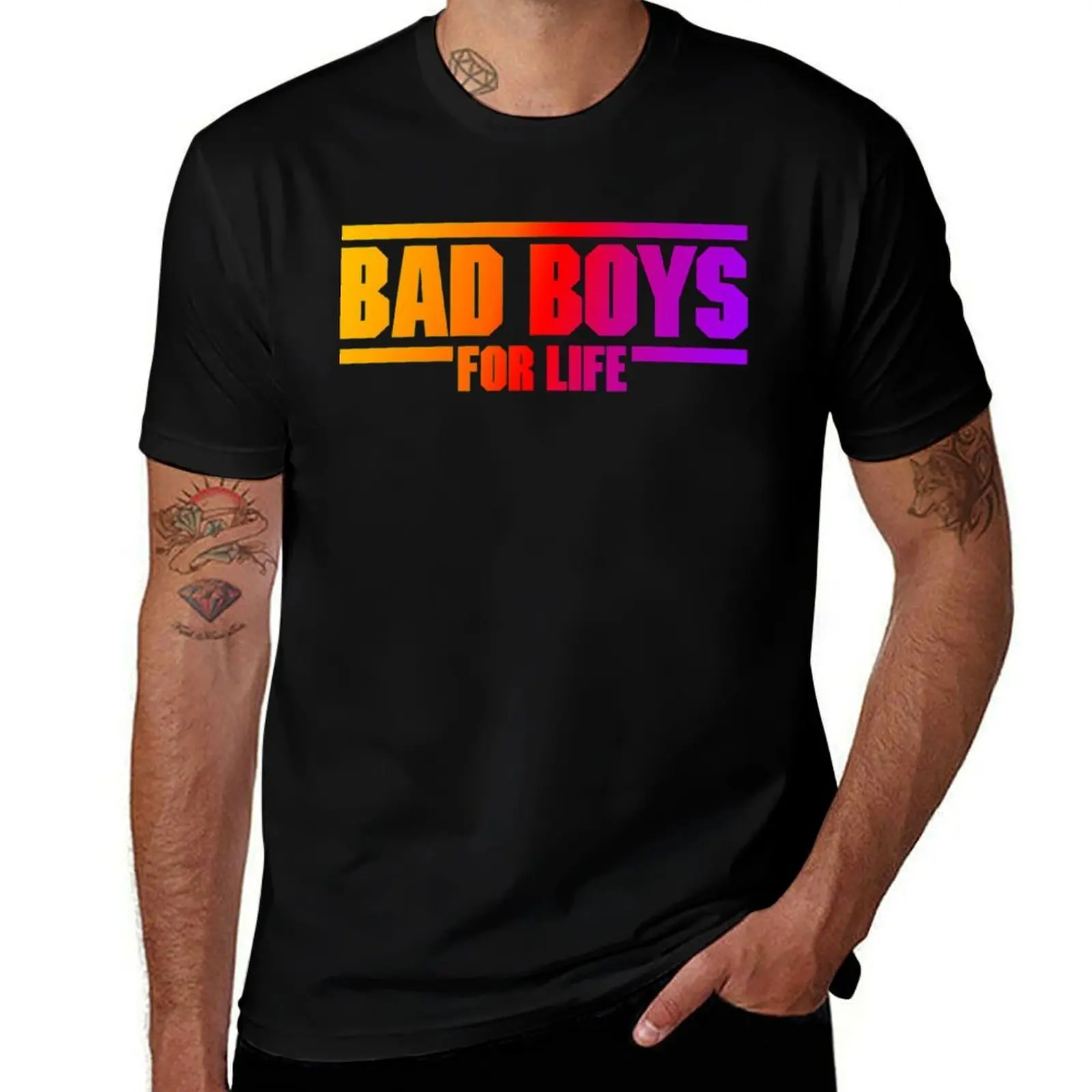 Mens Best Bad Boys For Life Gift For Everyone T-Shirt t shirt for man T-Shirt