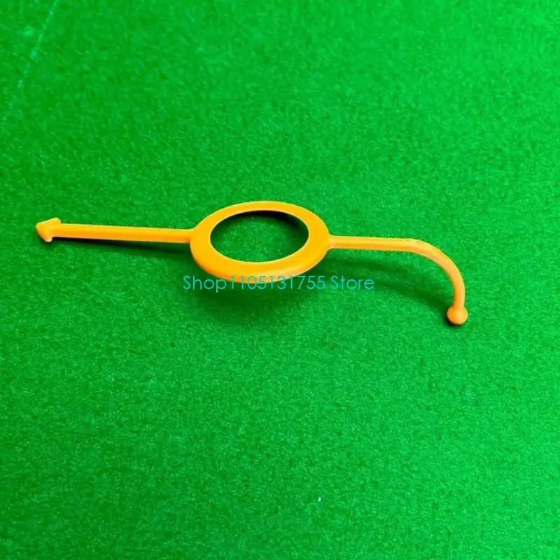 K0EF 10Pcs Portable Light Weight Practice Training Guide High Precisely Pool Billiard Training Guide Practice Pool Accessorie