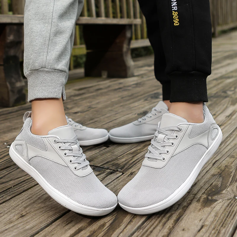 Unisex Wide-toed Casual Sports Shoes Non-slip Wear-resistant Outdoor Sports Shoes Jogging Shoes Minimalist Walking Shoes