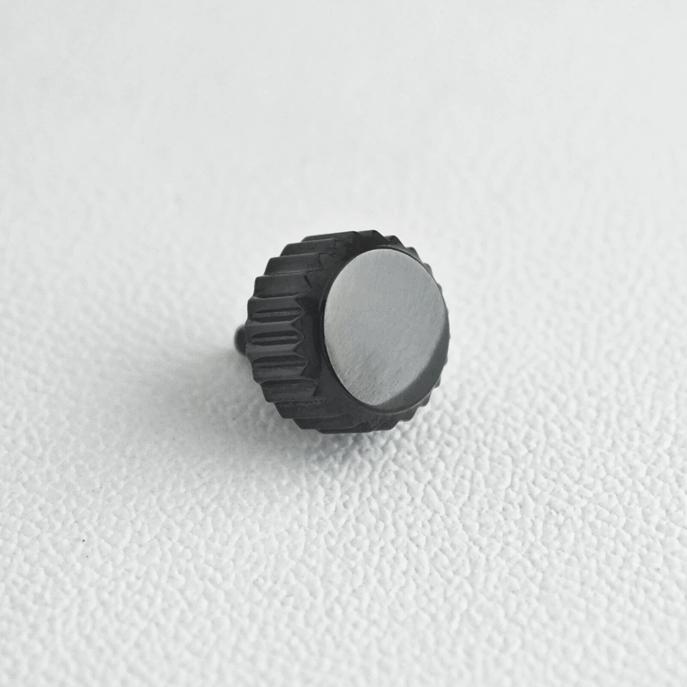 GMT-Uhrengehäuse-Ersatzteile: Schraubkronen mit graviertem S-Zeichen, komplett mit Kronenhülse, passend für NH35 NH36 Automatikwerk – Detail 7