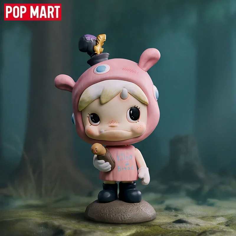 أصيلة POPMART فقاعة الوحش لعبة أصلية تحصيل الشكل العصرية صندوق أعمى هدية القطبية باولا سلسلة 2 Linyuan مسار سري #4