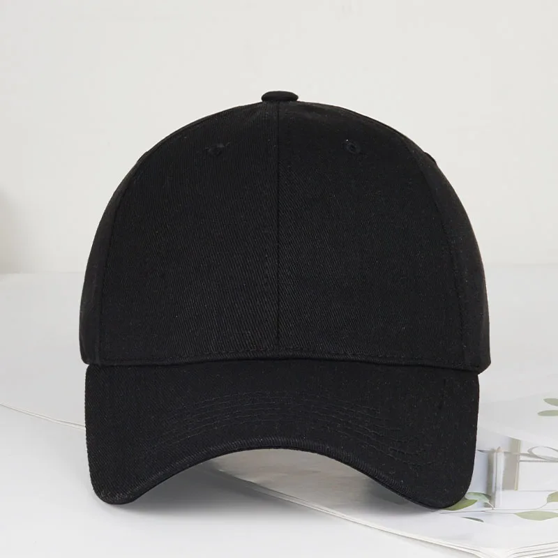 Classic Solid-Color Soft-Peak Baseball Cap | Adjustable Unis