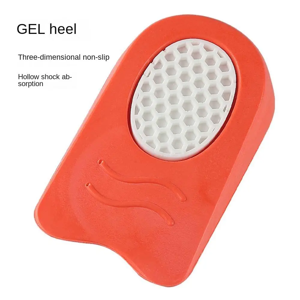 Pad Orthopedic Insoles Shock Absorption Elevating Half Cushion Heighten Shoes Pads Increase Height Insoles Heel Lifting Inserts