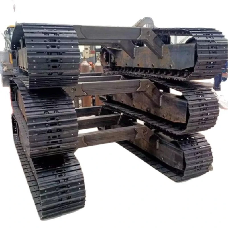 

Agricultural machinery modified steel track chassis, front-drive track triangular chassis