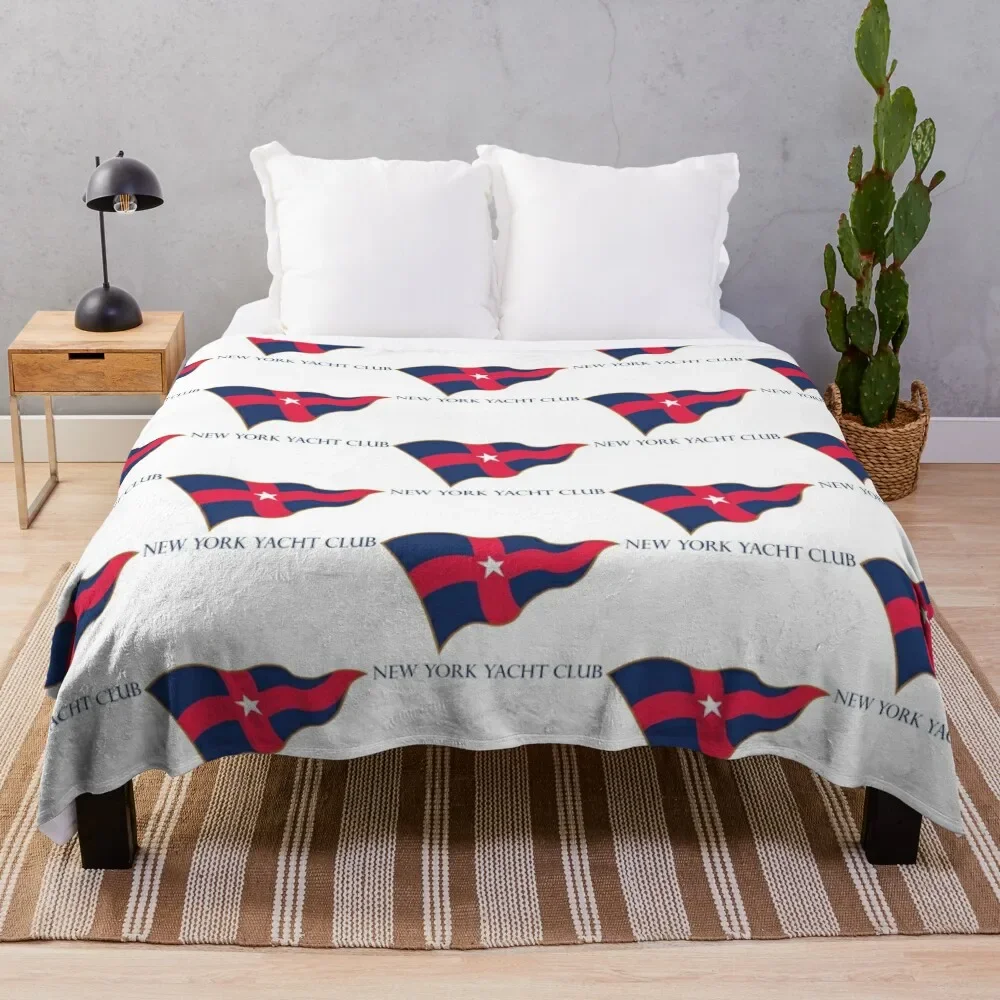 

New York Yacht Club (8) Throw Blanket Reusable Durable Soft Blanket for All Seasons