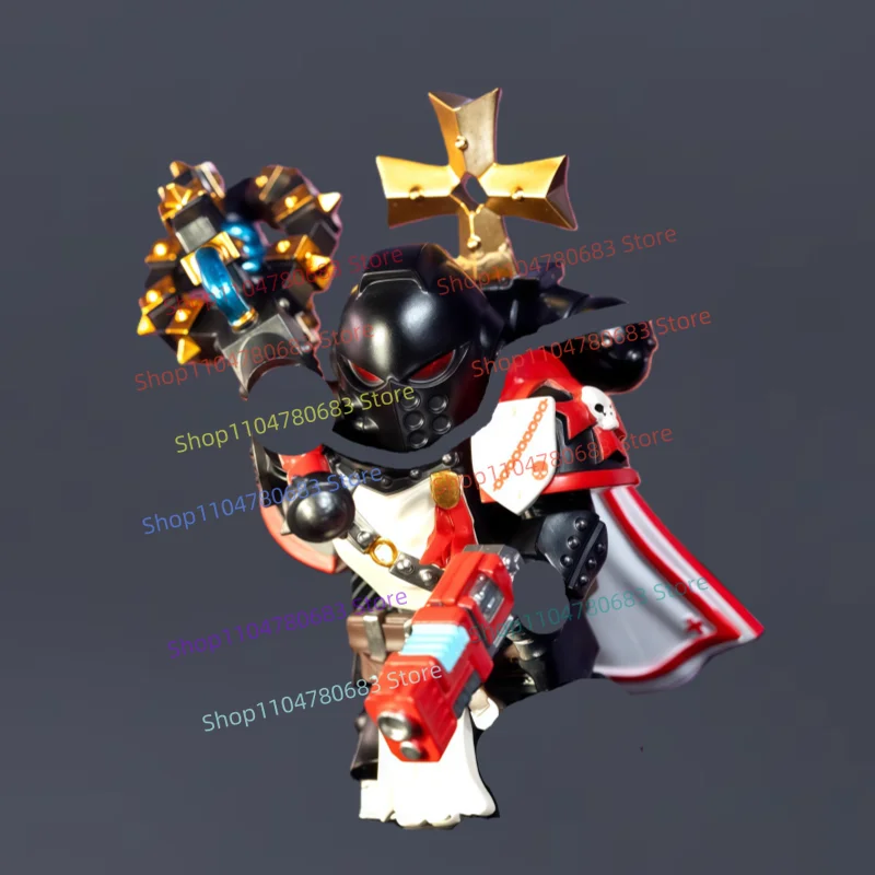 

MOC Building Blocks Holy War Crusader Mini Figure Assembly Model Display Anime Game Decor Toy Holiday Gift Collectible