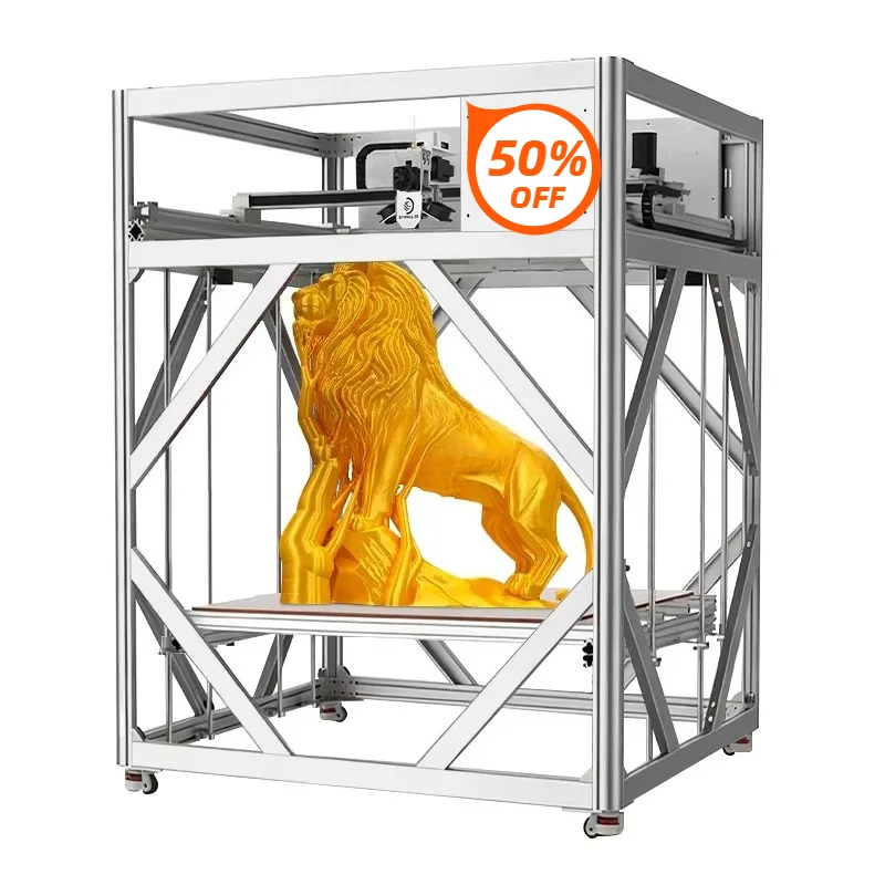 Professional FGF Pellet 3d Printer Large Scale High Throughput Plastic Granule Printer Sculpture Prototyping Printer Customized