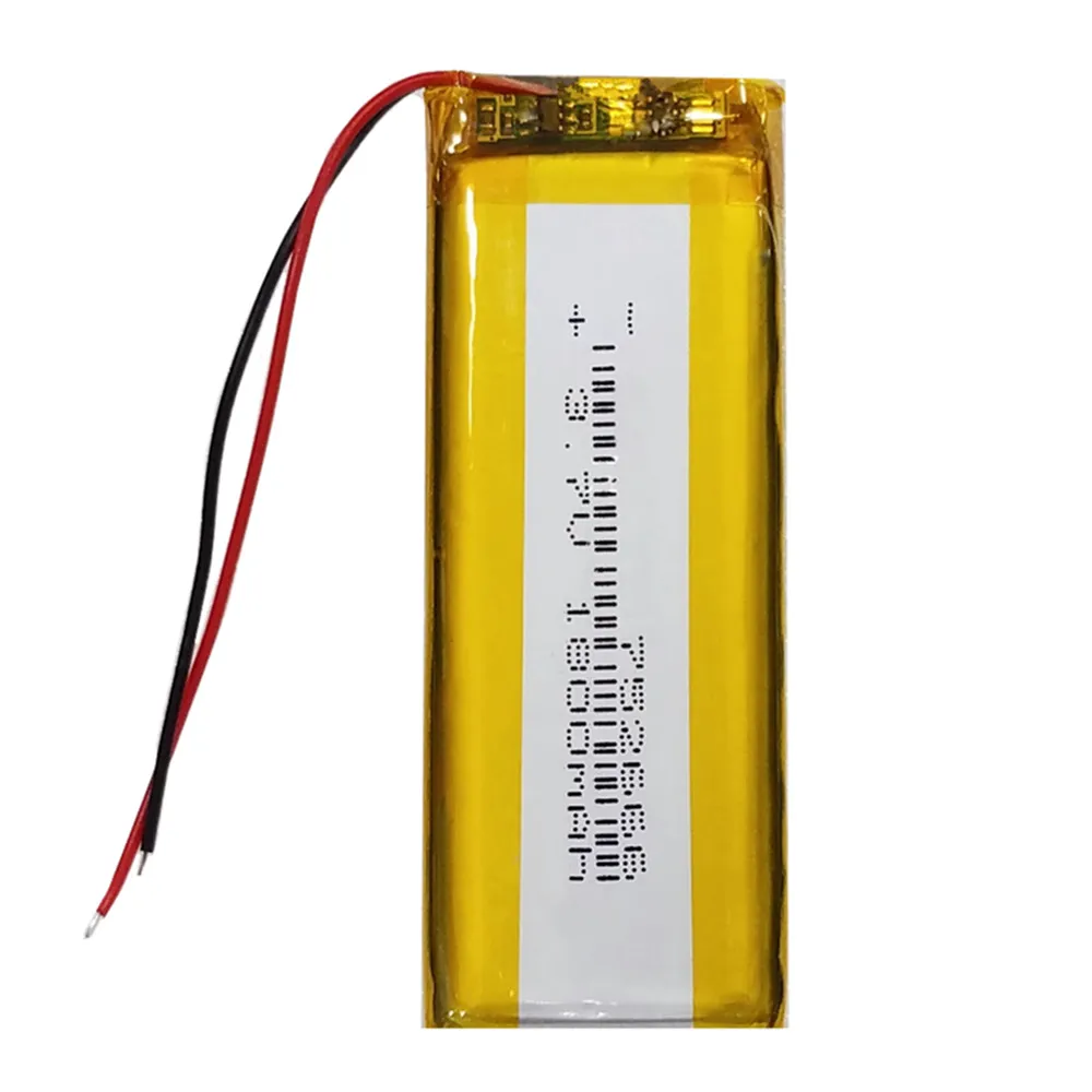 1-10PCS 3.7V 1800mAh 752666 802565 852565 852665 Battery For MAXTORIDE M3 , Magic Tooth M3 Bluetooth earphone driving recorder