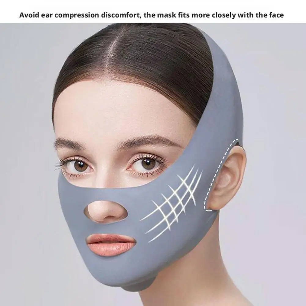 Nuova cintura per il sollevamento del viso Fasciatura dimagrante per il viso V Line Shaper Mento Guancia Sollevamento Maschera antirughe Bellezza del viso Cura della pelle