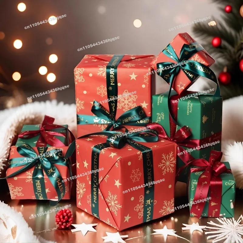 Christmas Gift Box Empty Box Spring Festival Decoratios Pile Head New Year's Scene Atmosphere Arrangement Window Ornament