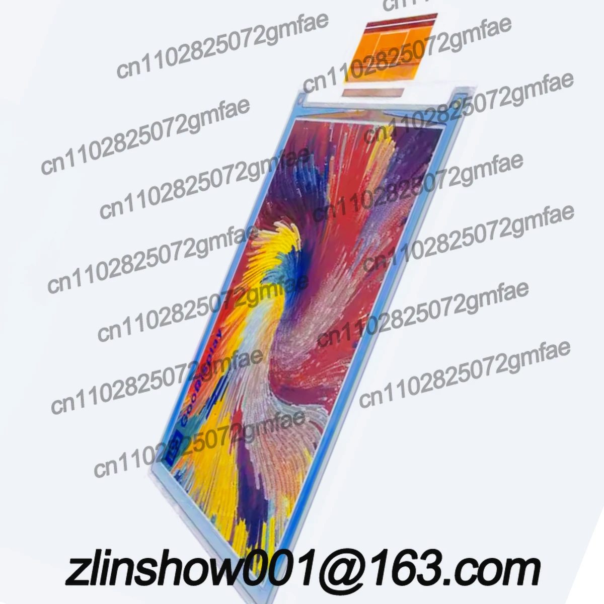 low energy consumption 4 inch electronic paper ink screen (E Ink Spectra 6) E6 resolution 600x400 GDEP040E01