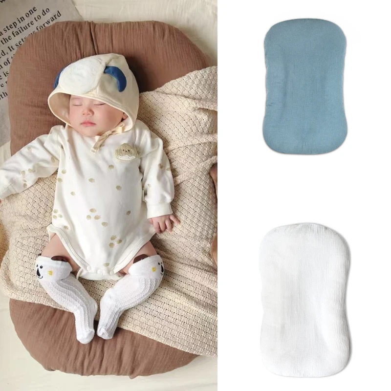 

Портативная люлька, простыни для кроватки, машинная стирка, чехол из 100% хлопка для постельного белья, складной чехол для детского шезлонга для новорожденного