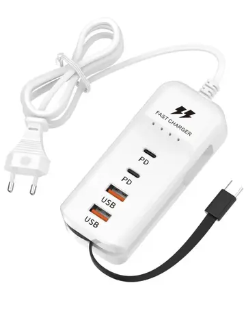 USB Charger PD Type C Fast Charge Quick Wall Chargers Multiport USB Hub Adapter Mobile Phone EU/US Plug USB Type C Quick Charger