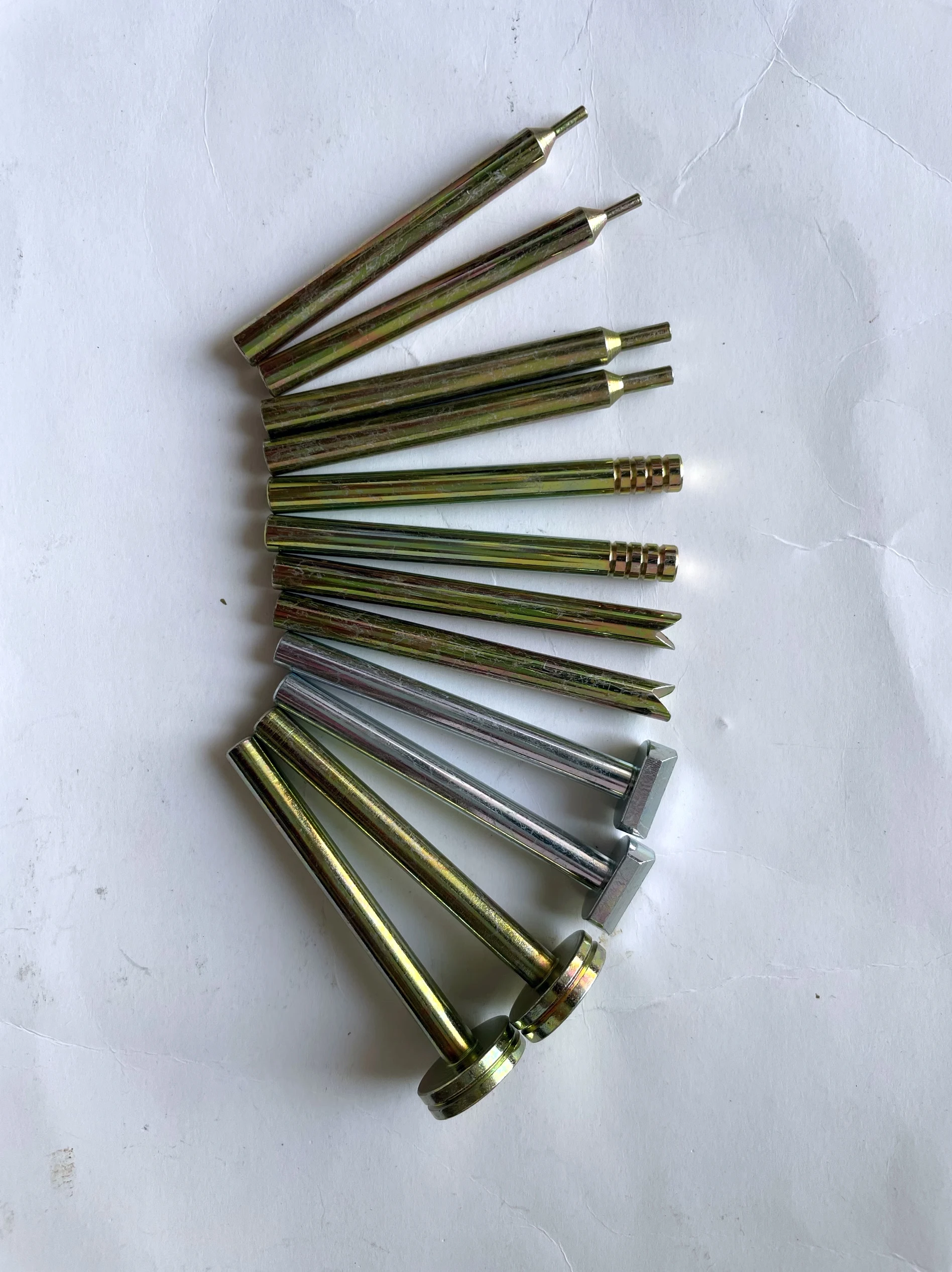 26 Piece/Set Gemstone Measuring Stick Set 6MM Diameter 65MM Length High Precision Carbon Steel Gemstone Facet Grinding Tool