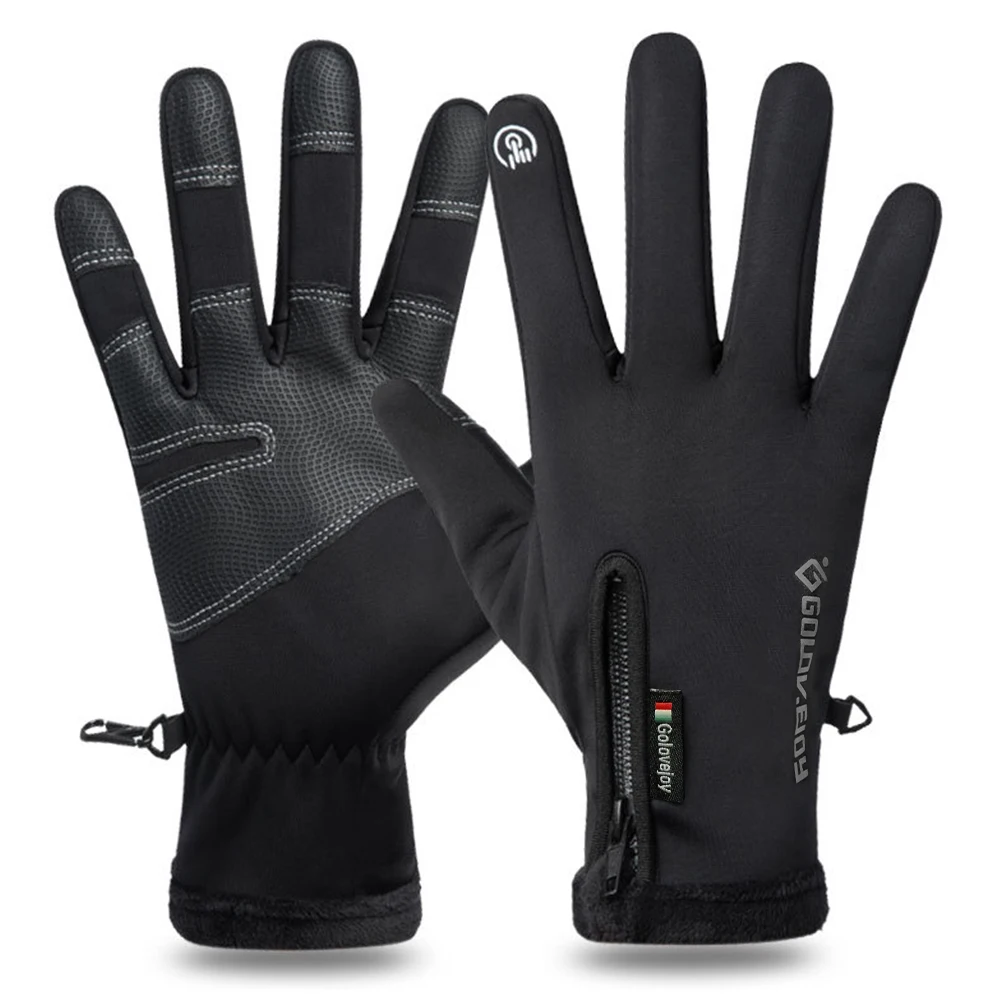 Winter Gloves For Men Women Touchscreen Warm Outdoor Cycling Driving Motorcycle Cold Gloves Windproof Non Slip Gloves